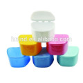 2015 Caja dental de la almohadilla de la fuente dental / Plastic Denture box